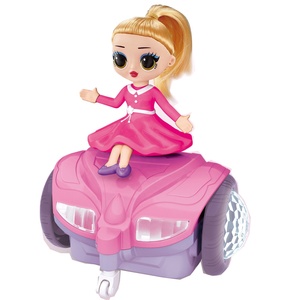 2024 nueva muñeca encantadora de moda de baile; coche de muñeca de equilibrio con música y luz; muñeca de equilibrio B/O, muñeca de iluminación que funciona con batería - Product Image 1