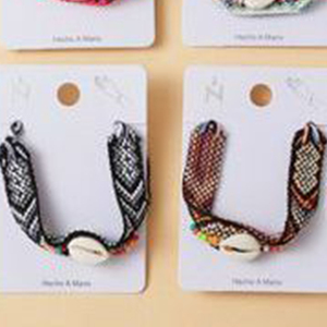 Braided <b>Bracelet</b> With Seashells PULSERA 12Pcs Handmade Fashion <b>Beaded</b> <b>Bracelets</b> - Product Image 4