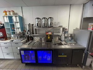 Bán buôn trà bong bóng chuẩn bị truy cập nhà máy sản xuất không gỉ BOBA trà dịch vụ bảng bong bóng trà truy cập thiết lập - Product Image 6