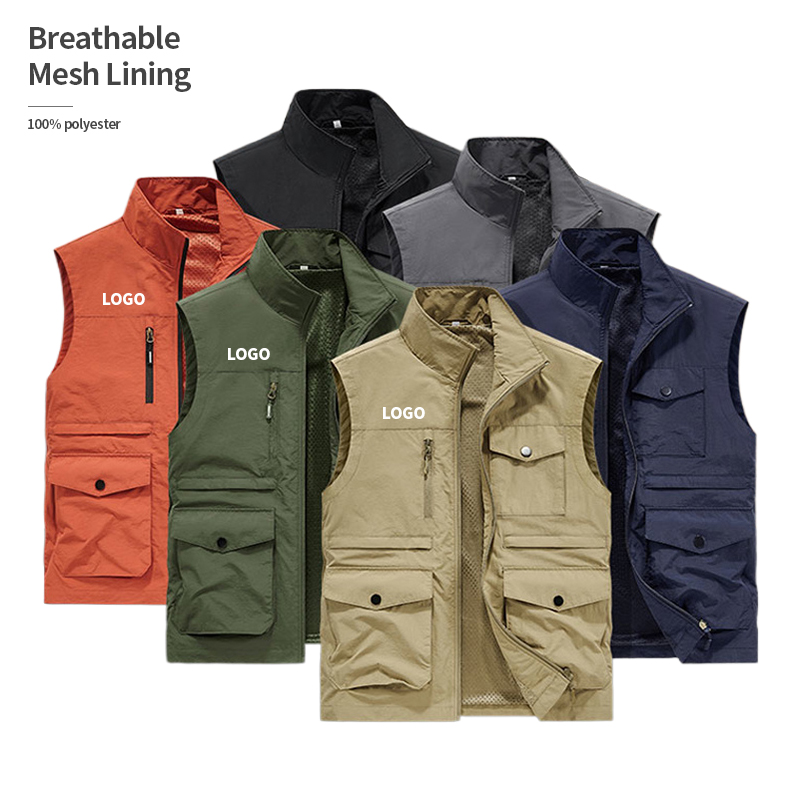 Camera Man Jacket - Customizable Vests for Professional Use