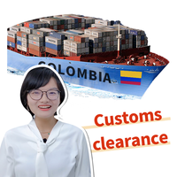 Agent d'expédition express chinois Yiwu Shenzhen Air China Colombie Délai de transit 7-10 jours Assistance 24h/24 et 7j/7 Manipulation de marchandises non dangereuses