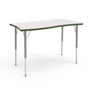 Hiện Đại Trung Quốc sản xuất chất lượng cao đồ nội thất trường học sinh viên Chiều cao có thể điều chỉnh Ăn Uống & khách sạn sử dụng hoạt động Bàn Ghế bộ - Product Image 2