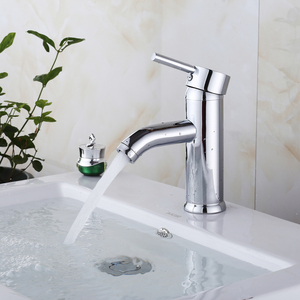 VENTE FLASH Robinet <span class=keywords><strong>de</strong></span> lavabo monocommande en laiton chromé, Robinet <span class=keywords><strong>de</strong></span> toilette durable, Robinet d'eau <span class=keywords><strong>de</strong></span> salle <span class=keywords><strong>de</strong></span> bain au design moderne, Bon prix - Product Image 2