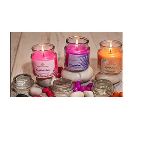 Wholesale Luxury Scented Glass <b>Cookie</b> <b>Jar</b> Candle with Lid Decorative Soy Wax Aromatherapy Candle for Home Decor Gift Ideas - Product Image 1
