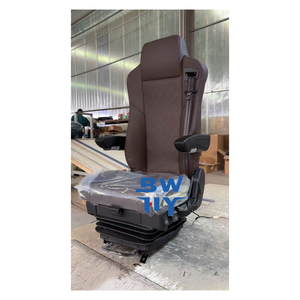 Siège de conducteur de <span class=keywords><strong>camion</strong></span> à suspension pneumatique confortable, personnalisable avec ventilation et chauffage - Product Image 1