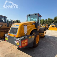 Rullo Compattatore Usato XS123J in Buone Condizioni, Rullo Vibrante Monotamburo con Motore Diesel Cummins, Pompa ad Alte Prestazioni, Direttamente dalla Fabbrica