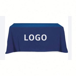 Housse de table publicitaire portable en polyester à impression numérique personnalisée pour conférences – Nappe haut de gamme - Product Image 2