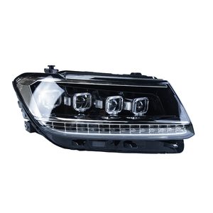 Assemblage de projecteur de phare automatique LED de haute qualité pour VW pour <span class=keywords><strong>Tiguan</strong></span> L MK2 2017-2021 100W lampes avant quatre accessoires d'objectif nouveau - Product Image 1