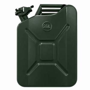 PROMOTION EXCEPTIONNELLE : Bidons Métalliques de 5L, 10L, 20L – Bidon de Carburant de 20 Litres pour Diesel et <span class=keywords><strong>Essence</strong></span> avec Support de Bidon - Product Image 2