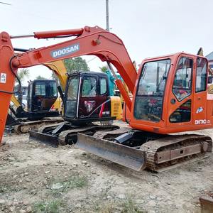 Pelle sur chenilles Doosan d'occasion à vendre, DH70 DX60 DX85 DX150, avec composants centraux, moteur, pompe à engrenages, roulement de 0.28m - Product Image 3