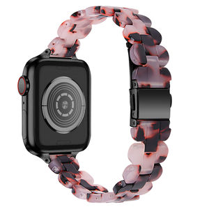 สายนาฬิกาเรซินบางสำหรับสายนาฬิกาแอปเปิ้ลซีรีส์7 41มม. 45มม. สำหรับ iWatch Series SE 6 5 4 3 - Product Image 2