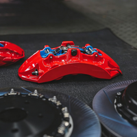 Acceptons les commandes personnalisées pour différents types de kits de frein à étrier, étriers V6 avec disques en fer de 355/380 mm pour BMW F15 E36 E46 E39 E92 M3
