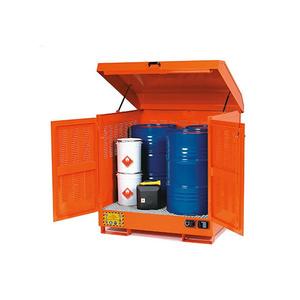 SALL - SEN7040000 Painted steel bunded <b>cabinets</b> for <b>outdoor</b> drum <b>storage</b> - EAN 662641929111 <b>OUTDOOR</b> SECURITY <b>STORAGE</b> - Product Image 3