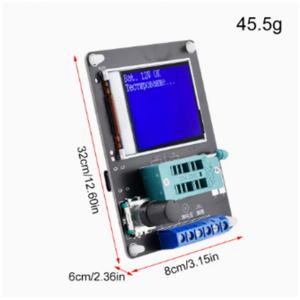 Medidor de Frecuencia PWM de Onda Cuadrada, Medidor LCR, Voltímetro con Pantalla a Todo Color, Probador Gráfico de Transistores, Placa de Desarrollo Integrada - Product Image 3