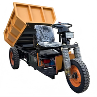 Tricycle électrique de système d'amortissement de grande capacité de haute qualité avec boîte de vitesses de moteur pour les opérations minières