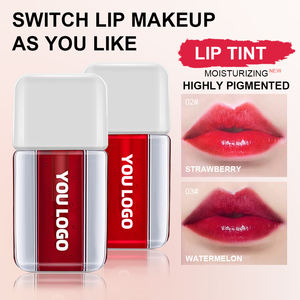 Aceite Labial <span class=keywords><strong>Tinte</strong></span> de Larga Duración de Marca Privada al por Mayor Personalizado, Impermeable, Vegano, No Pegajoso, Tinta Labial Mate y Brillo - Product Image 1
