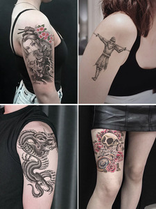 Non toxique OEM amovible étanche corps art manchon visage mode <span class=keywords><strong>vagin</strong></span> corps sexy tatouage autocollants - Product Image 5