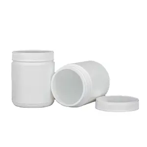 500ml 1kg 2kg 백색 HDPE 단지 건강 관리 보충 단백질 분말 병 식품 학년 대형 PE 병