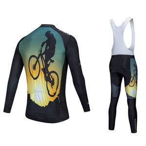 <span class=keywords><strong>Abbigliamento</strong></span> da bicicletta professionale a manica lunga <span class=keywords><strong>per</strong></span> l'inverno, - Product Image 2