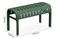 LIVRAISON AUX ÉTATS-UNIS Ensemble de table et de chaises en plastique d'extérieur résistant aux intempéries pour 10 personnes, moderne, pour villa et jardin |   En stock, expédition immédiate
