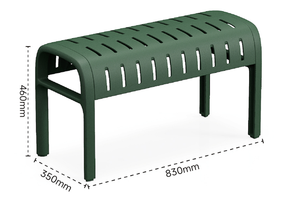 USA DELIVERY Modern Weather Resistant 10-Seater Outdoor <b>Plastic</b> <b>Table</b> Chair Set for Villa & <b>Garden</b> | in Stock Ready Ship - Product Image 2