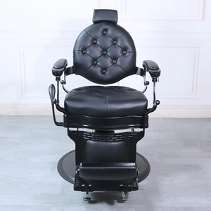 Sillón de Peluquería Hidráulico Moderno de Lujo, Silla de Estilista, Barbería, Masajes, Reclinable, Cuero PU, para Hotel, Escuela, Comercial - Product Image 5