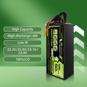 OEM FPV UAV Lipo batería 10000mah -84000mAh 7,4 V/22,2 V 6S /12S batería <span class=keywords><strong>de</strong></span> polímero <span class=keywords><strong>de</strong></span> <span class=keywords><strong>litio</strong></span> recargable 500 ciclos Drone batería - Product Image 4