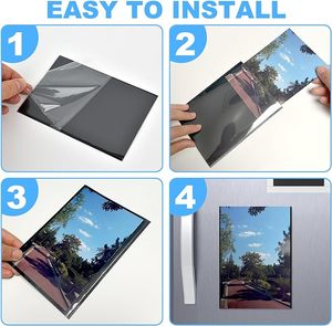 Vendita calda foto magnetica cornice tascabile con supporto per frigorifero foto foto fotografia mostra cornice - Product Image 3
