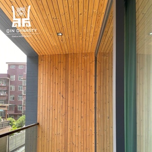 Nhà máy trực tiếp xuất khẩu 100% gỗ tự nhiên carbonized nhiệt sửa đổi gỗ Trần - Product Image 5