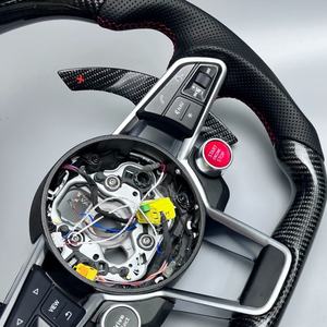 <span class=keywords><strong>Volante</strong></span> de fibra de carbono LED para Audi A4 B9 A5 A3 <span class=keywords><strong>S4</strong></span> S5 RS4 RS5 2017 2018 2019 2020 2021 2022 - Product Image 4