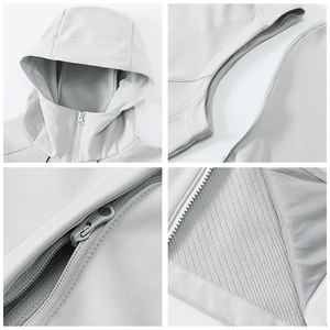 Chaqueta Cortavientos Impermeable de Manga Larga con Capucha, de Secado Rápido, para Hombre, Moda Otoño-Invierno - Product Image 2