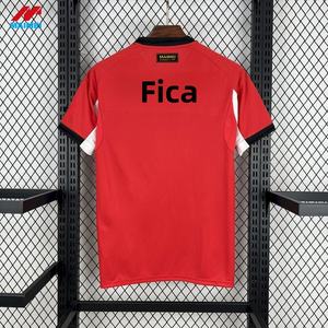 Camiseta de Fútbol Roja de Local del Club Portugués 2025-26, Impresión Digital de Alta Calidad, Uniforme del Equipo Tailandés, Logotipo Personalizado, Ropa Deportiva - Product Image 2