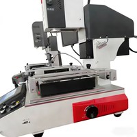 Nouvelle machine de réparation de carte mère d'ordinateur portable |   Station de retravail BGA pour le remplacement de la puce CPU/GPU de MacBook, température de haute précision
