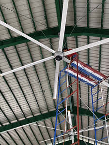 2025 Thiết Kế Mới Thương Mại Quạt Trần Hvls 7.3 Mét Chất Lượng Cao Công Nghiệp Hội Thảo Kho Phòng Tập Thể Dục - Product Image 4