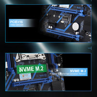 HUANANZHI-Placa base X99 PD4 para juegos, placa base compatible con E5, V3, V4, CPU de todas las series