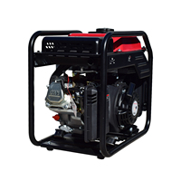 Générateur d'essence portable économique 4000W 3.6KW 4.5KVA 230V monophasé 4 temps à châssis ouvert pour la construction résidentielle et la sauvegarde d'alimentation