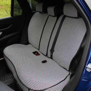 Funda de Cojín para Interior de Coche, Diseño de Diamantes, de Lino, Impermeable, Transpirable, para Land Cruiser, Universal, para Todas las Estaciones, Ecológica - Product Image 3