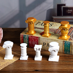 Artes Místicas, Columna Romana Blanca de Estilo Griego Europeo, Artesanía de Resina, Decoración para el Hogar, Escultura, Adorno, Estilo Nórdico, Accesorio de Fotografía - Product Image 3