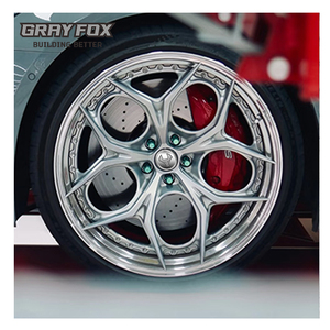 Grayfox ล้อรถแข่ง<span class=keywords><strong>1</strong></span> 2ชิ้น5พูดได้ล้อปลอมแปลงขนาด17 <span class=keywords><strong>18</strong></span> 19นิ้วสำหรับ lambสัญลักษณ์ <span class=keywords><strong>Aventador</strong></span> <span class=keywords><strong>svj</strong></span> Road Huracan - Product Image 1