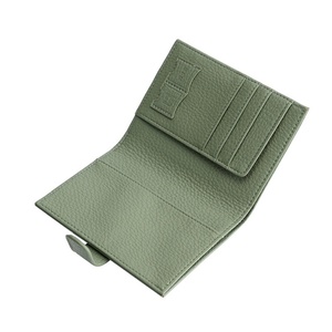 Multifunctional Home Storage Wallet Ticket <b>Holder</b> & <b>Document</b> Protector Universal RFID <b>Passport</b> Case Solid Color PU Leather - Product Image 1