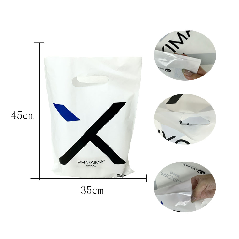 plastic gift bags with handles