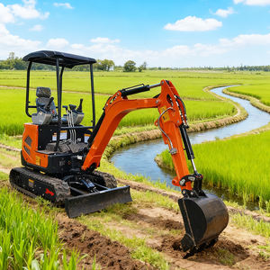 무료 배송 미니 굴삭기 3.5 톤 에파 유로 5 쿠보타 엔진 크롤러 굴삭기 농장 사용 1 톤 2 톤 홈 미니 굴삭기 기계 - Product Image 2