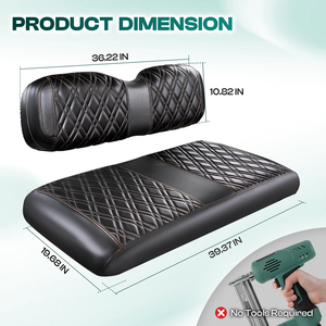 Комплект чехлов для сидений с черными бриллиантами - Product Image 3