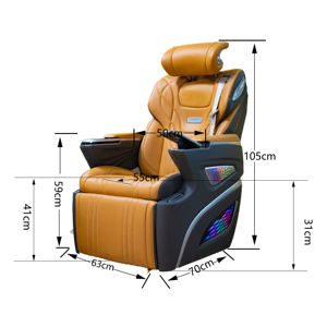 Reposapiés eléctrico para asiento de furgoneta, accesorio de lujo modificado, todos hechos para benz Vito Viano W447 V250 - Product Image 5