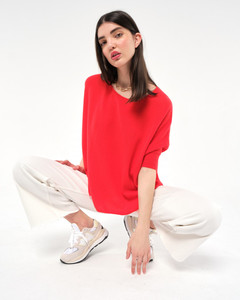<span class=keywords><strong>Pull</strong></span> en cachemire 100% de couleur unie à encolure ronde pour femmes personnalisées ODM OEM - Product Image 1