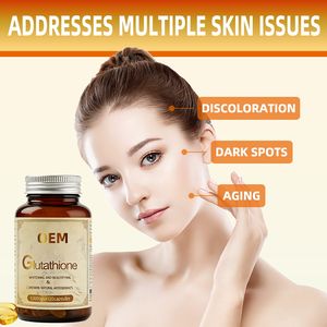 Cápsulas de Glutatión de Marca Privada OEM, Cápsulas de Colágeno y Vitamina C, Cápsulas Blanqueadoras de Piel - Product Image 5