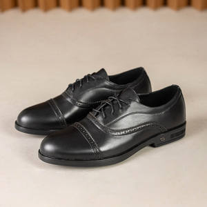 Personalización de Fábrica, Personalización de Logotipo, OEM, ODM. Zapatos de Cuero Brogue Clásicos de Tres Piezas para Hombre, Calzado Formal de Estilo Británico - Product Image 3