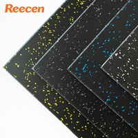 Tapis de sol en caoutchouc EPDM antidérapants et résistants à l'usure, revêtement de sol en caoutchouc durable pour salle de sport, utilisation intérieure/extérieure, stand de tir, jardin