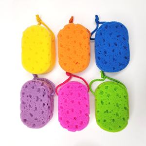 Esponja <span class=keywords><strong>de</strong></span> Baño Ovalada Natural para Niños, 50g, Esponja Exfoliante para Masaje Corporal y Limpieza - Product Image 2