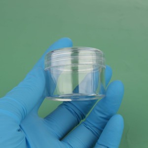 6 uds plástico vacío redondo 20g tarro transparente 0,66 oz uñas brillo bote contenedor para recarga cosméticos embalaje botella caja de almacenamiento - Product Image 2